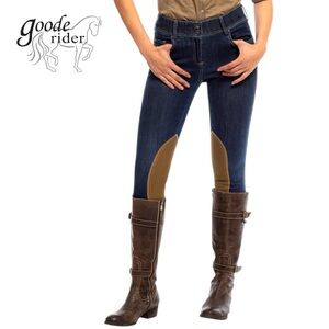 Goode Rider Women’s Equestrian Knee Patch Jeans - Size‎ 38R